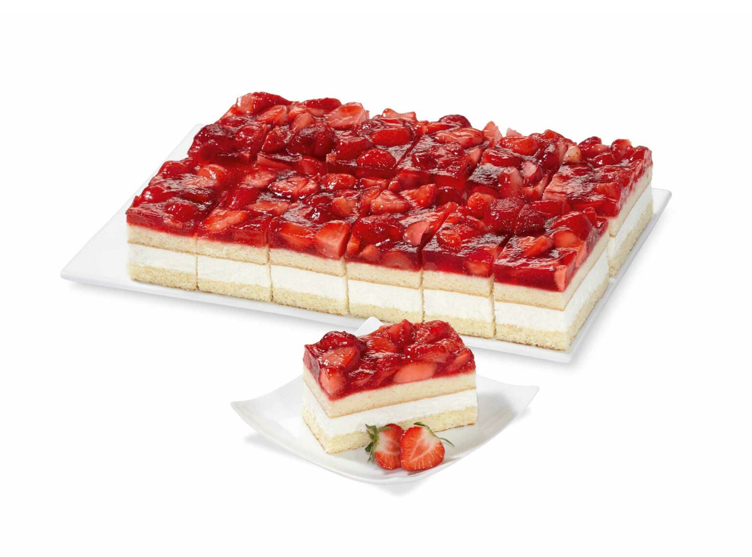 Erdbeer-Sahne-Schnitte - Kern Sammet AG